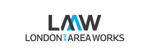 LAAW_logo_horizontal London and Area Works logo